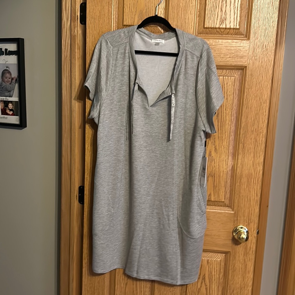 Comfy shirt dress!